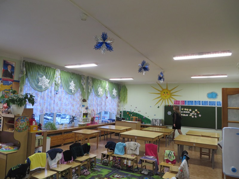 Светодиодные светильники LEDEL для детского сада